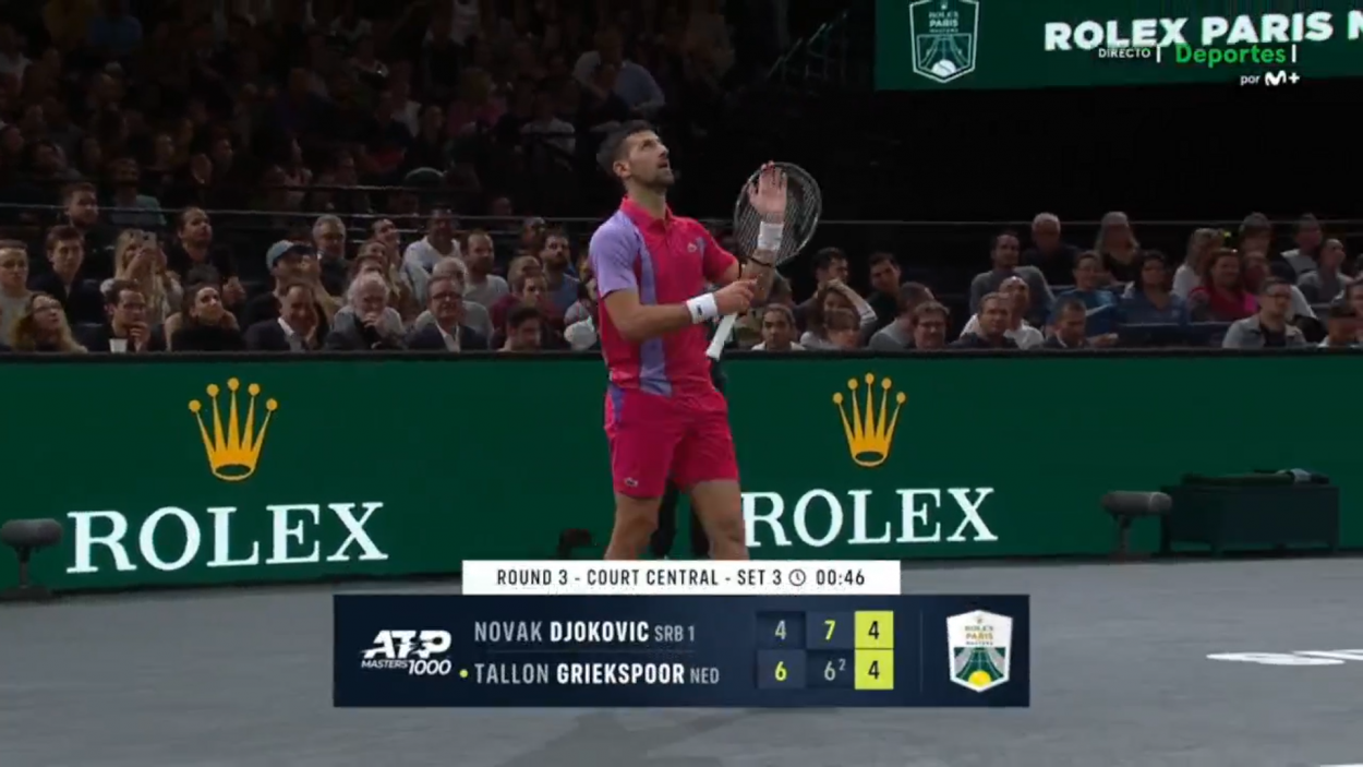Saiba onde assistir Djokovic x Griekspoor pelo ATP de Dubai ao vivo hoje