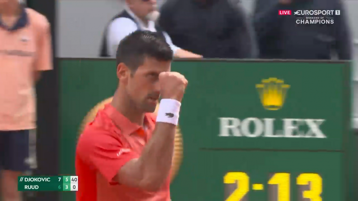 Highlights and points of Djokovic 3-0 Ruud at Roland Garros Final 06/14/2023