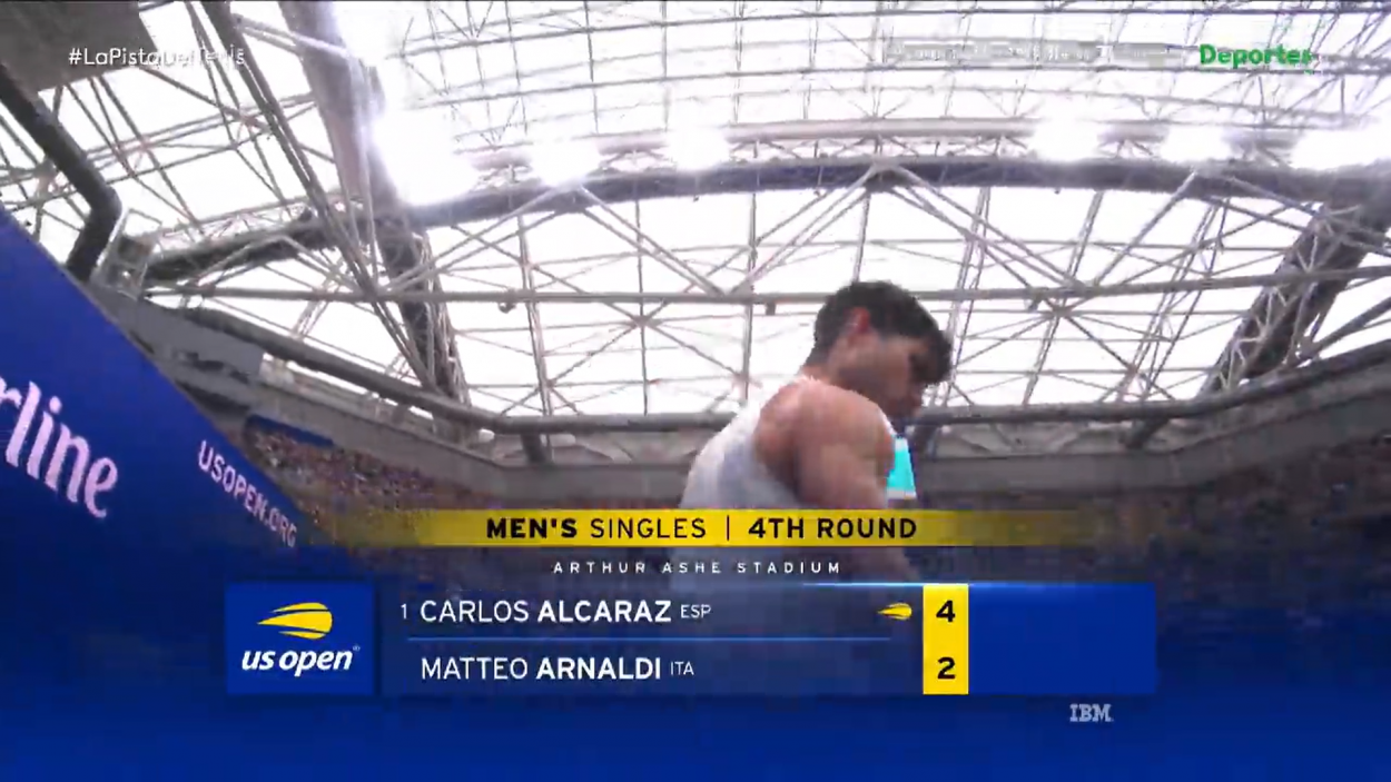 Highlights and points of Carlos Alcaraz 3-0 Matteo Arnaldi in US Open 09/04/2023