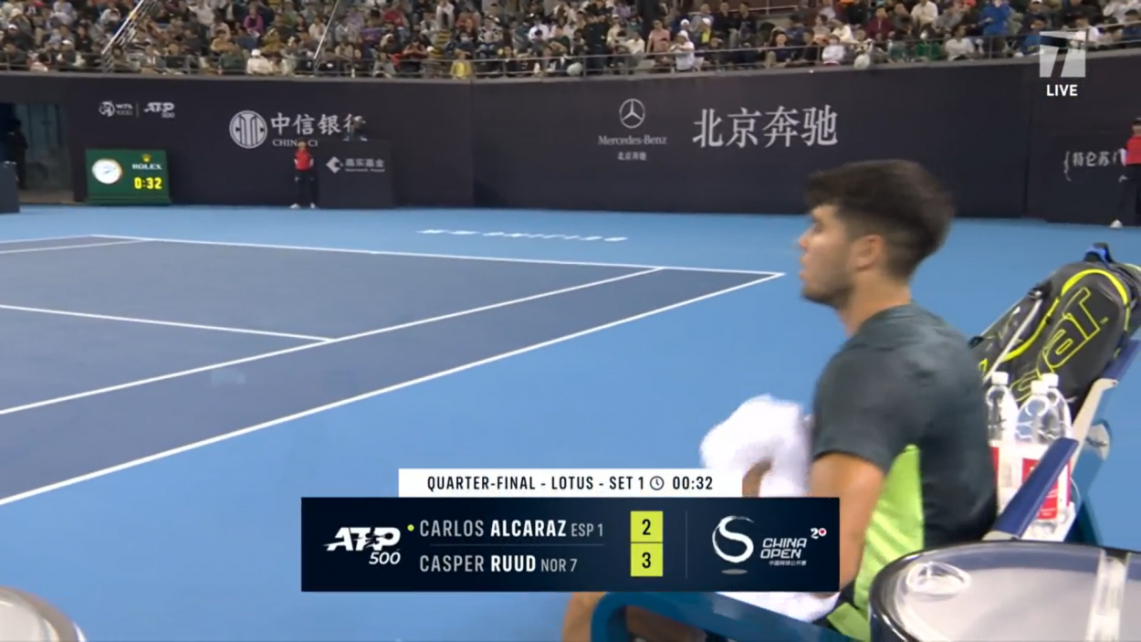 Highlights and points of the Alcaraz 2-0 Ruud in Beijing ATP 10/02/2023