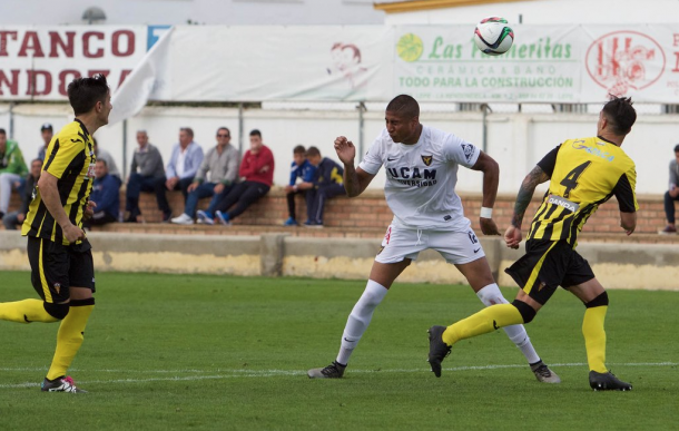 Marcelo Djalo durante un lance del juego | Foto: UCAM Murcia CF