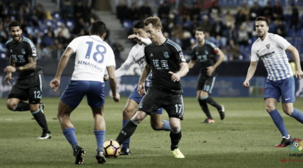 La Real asaltó territorio andaluz por cero goles a dos/ FOTOGRAFÍA: La Liga Santander