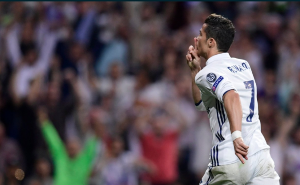 Cristiano celebra su partido de ensueño/ FOTOGRAFÍA: Real Madrid.
