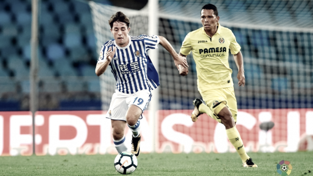Imagen del partido frente a la Real // Foto: LFP
