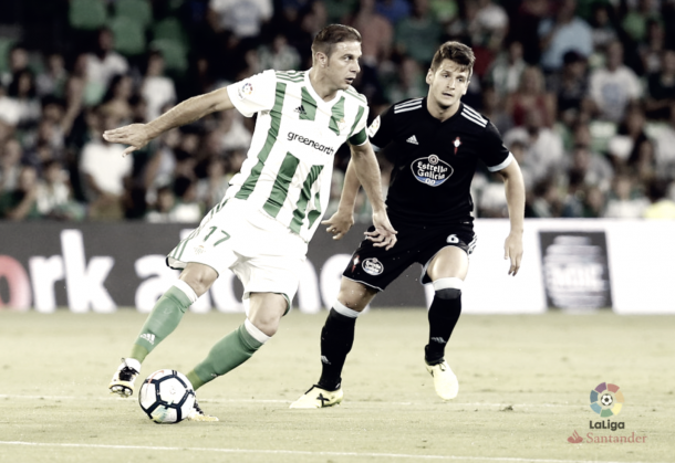 Imagen del partido frente al Celta de Vigo de la jornada 2 // Foto: www.laliga.es