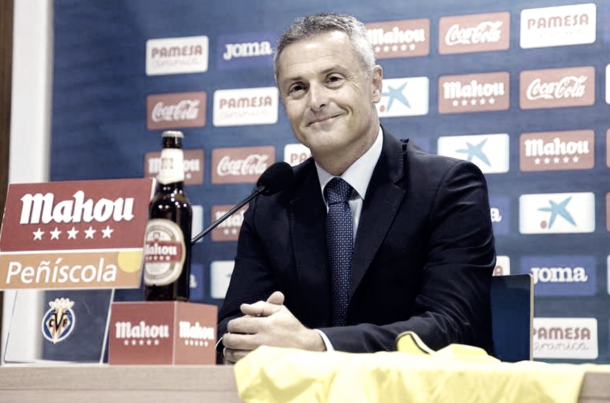 Fran Escribá espera que la afición apoye al equipo // Foto: www.villarrealcf.es
