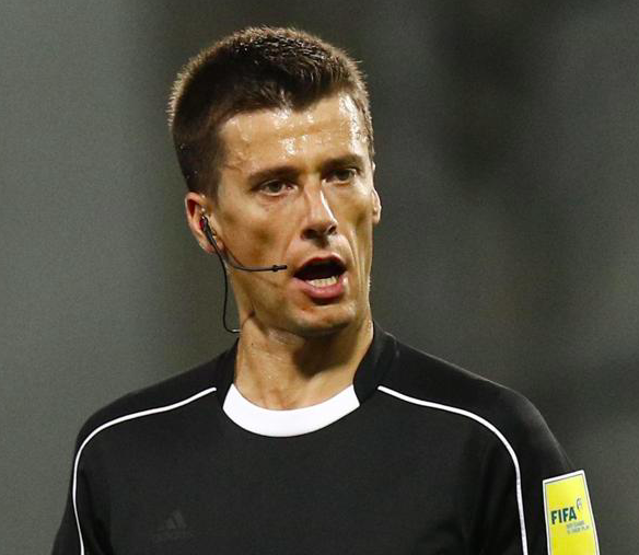 Benoît Bastien, árbitro del partido Real Madrid vs APOEL | Foto: UEFA