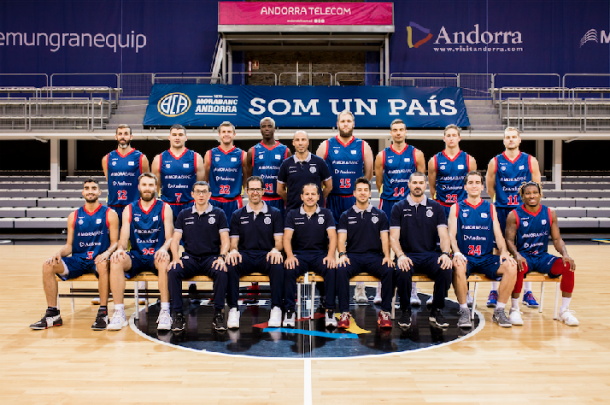 Andorra cuenta con un gran grupo de jugadores para esta temporada. | Fotografía: MoraBanc Andorra