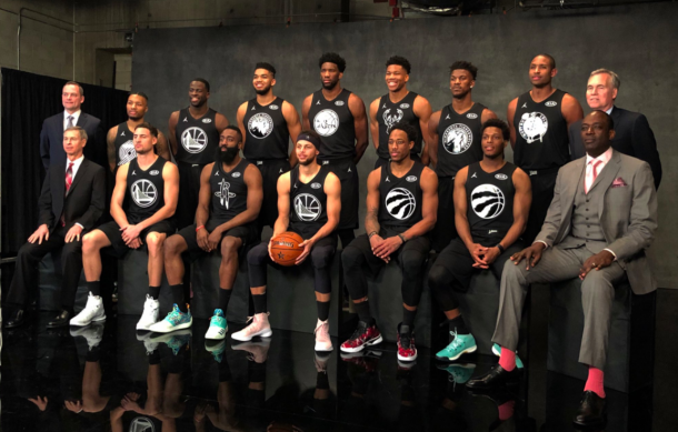 El Team Stephen jugará con el uniforme negro | Foto: NBA
