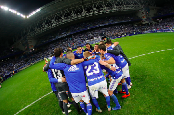 Otro derbi, otra alegría | Imagen: Real Oviedo