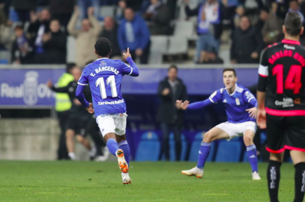 Tanto Javi como Bárcenas podrían quedarse | Imagen: Real Oviedo