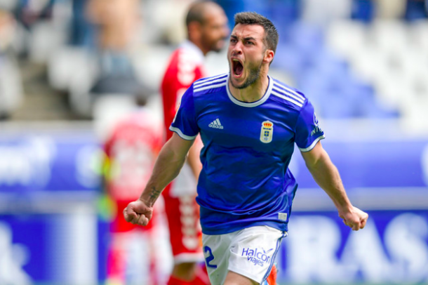 La pasión de Joselu | Imagen: Real Oviedo