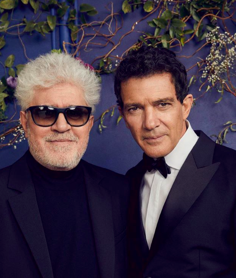 Pedro Almodóvar y Antonio Banderas. Fuente: Instagram oficial del actor