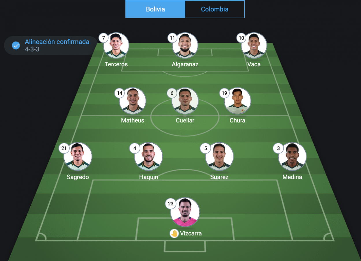 Summary: Bolivia 1-0 Colombia in World Cup Qualifiers | 11/19/2024 