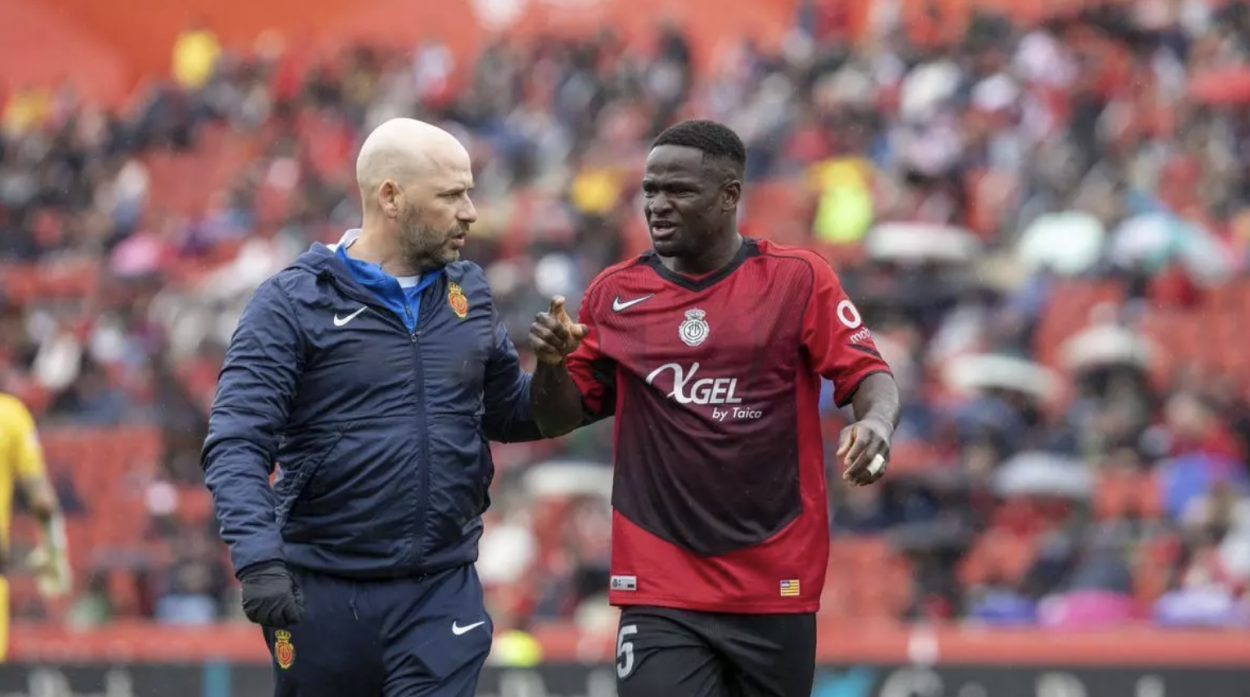 Zito Luvumbo injured in the previous RCD Mallorca match