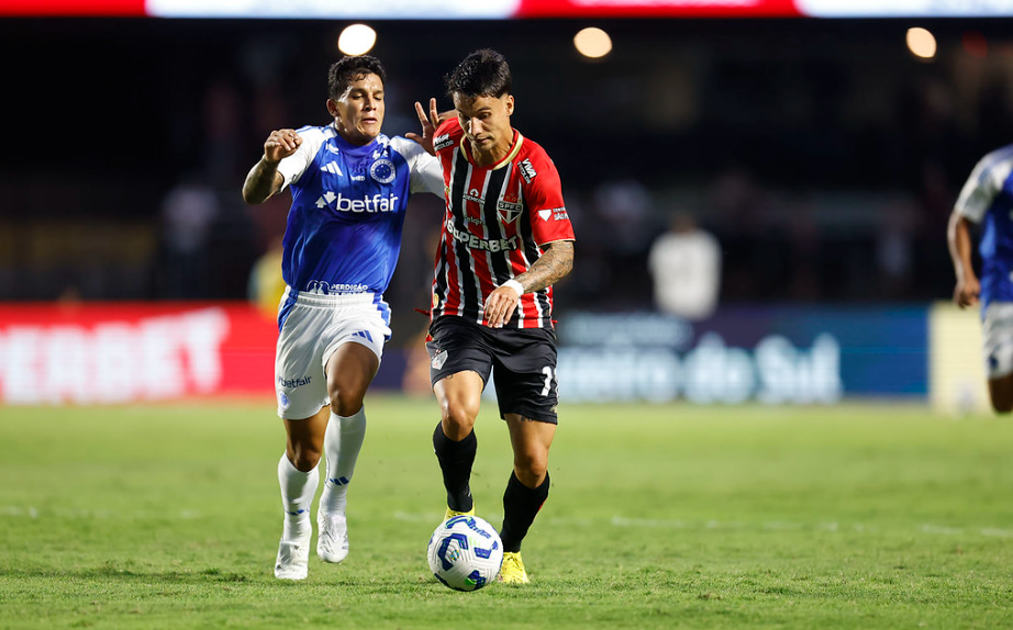 Em jogo de poucas emoções, São Paulo e Cruzeiro empatam no Morumbis ...