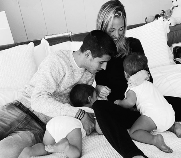 La familia Morata-Campello.  | Fuente: Instagram Oficial