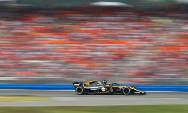 Sainz durante el GP de Alemania. Fuente: Getty Images