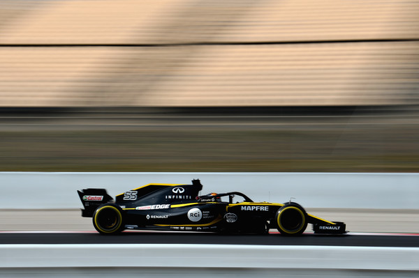 Renault durante los test de pretemproada. Fuente: Getty Images