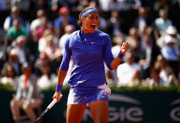 Home favourite Caroline Garcia is one of the six players who could usurp the number one ranking this fortnight | Photo: Adam Pretty/Getty Images Europe