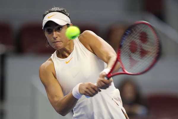 Caroline Garcia failed to defend her title in Wuhan and Beijing but managed to triumph in Tianjin | Photo: Lintao Zhang/Getty Images AsiaPac