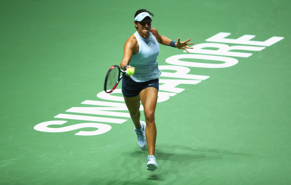 Caroline Garcia's last season surge allowed her to qualify for the year-end Championships in Singapore | Photo: Clive Brunskill/Getty Images AsiaPac