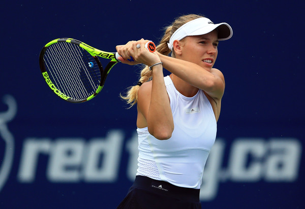 Caroline Wozniacki eventually managed to reach the final in Toronto, but lost to Elina Svitolina there | Photo: Vaughn Ridley/Getty Images North America