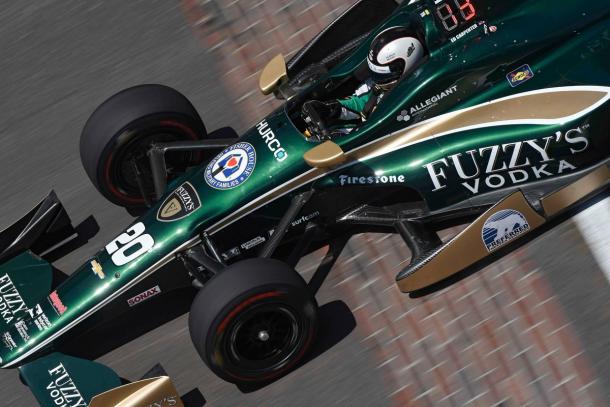 Ed Carpenter, duas vezes pole da Indy 500, larga em segundo (Foto: Divulgação/IndyCar Series)