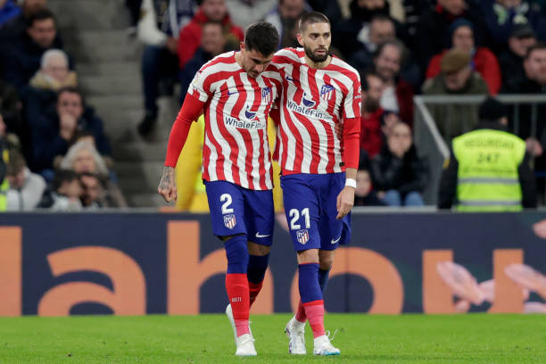 Carrasco y Giménez durante un partido. || Foto: Getty Images