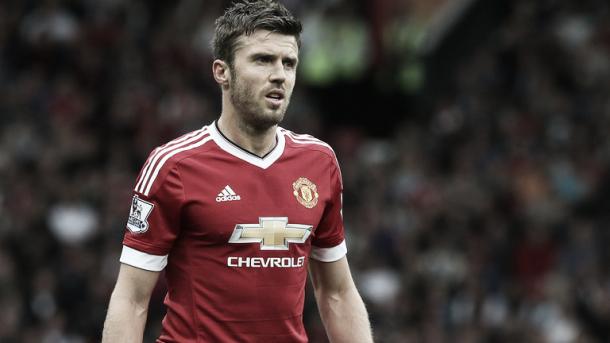 Above: Manchester United midfielder Michael Carrick was omitted from Roy Hodgson's 26-man squad | Photo: Sky Sports 
