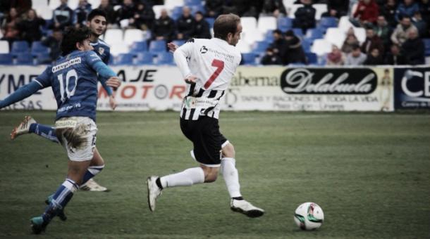 Sergio García, jugador expulsado | Foto: FC Cartagena
