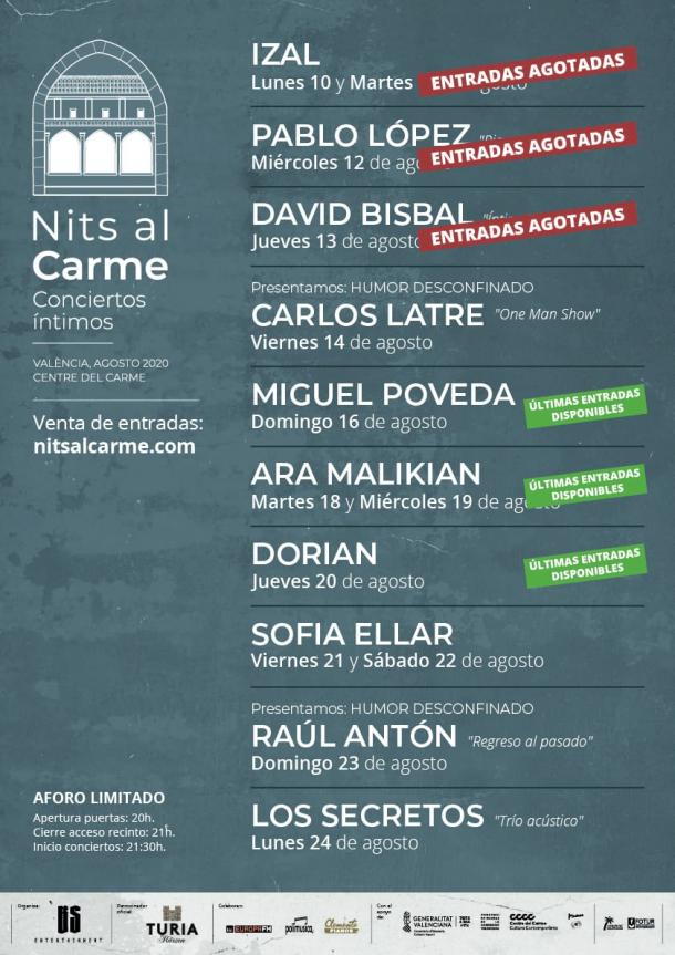 cartel nits al carme // fuente: nits al carme (web)