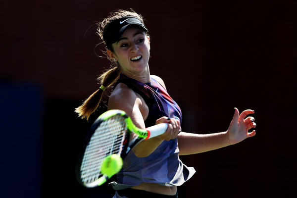 Catherine Bellis fell to a disappointing loss in the first round of the US Open | Photo: Al Bello/Getty Images North America