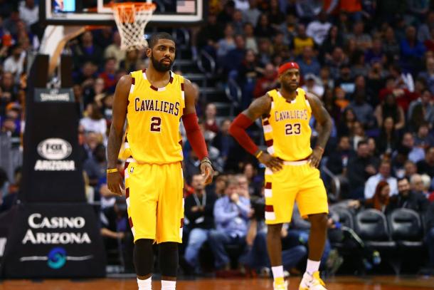 Irving quiere abandonar la sombra de LeBron. | Foto: USA Today