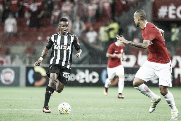 Cazares foi o construtor da jogada que terminou em gol (Foto: Bruno Cantini/Atlético-MG)