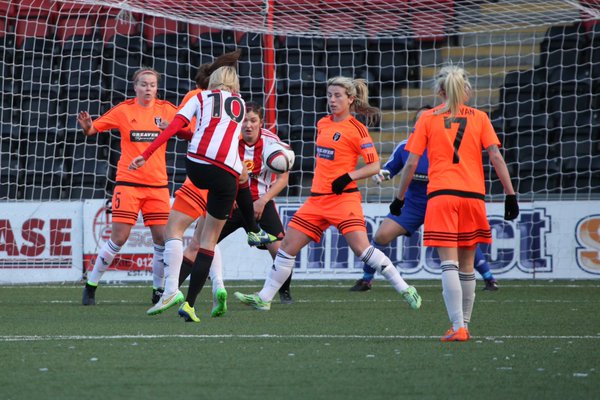 It was a well contested match at the Excelsior Stadium on Sunday. | Photo: Glasgow City FC