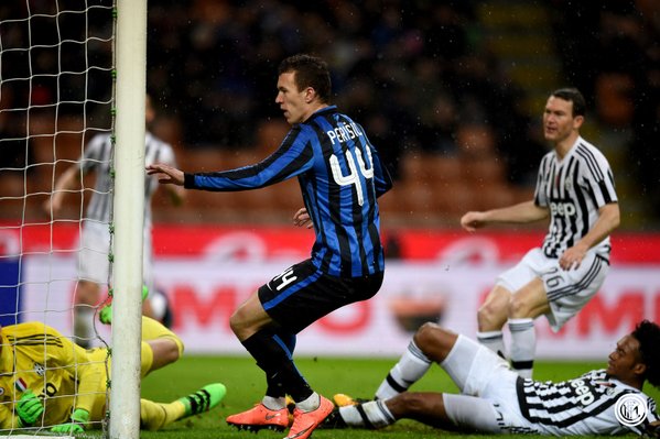 Perišić mete uno de los tres goles del Inter en el partido de Coppa | Juventus