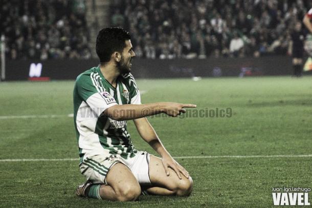 Ceballos lamentándose durante la derrota 4-0 del año pasado | Foto: Juan Ignacio (Vavel)