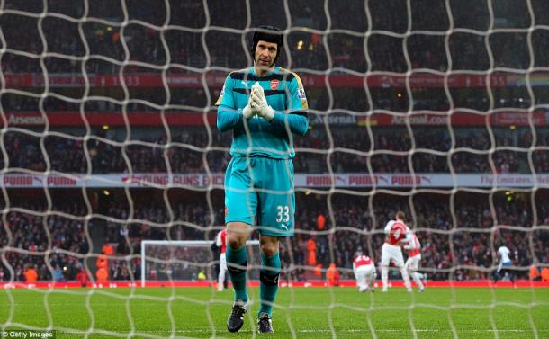 Cech was Arsenal's hero on Saturday afternoon. (Image credit: Getty Images)