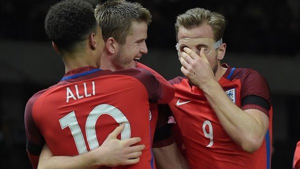 Alli, Dier e Kane, tre protagonisti del match. Fonte: Uefa.it