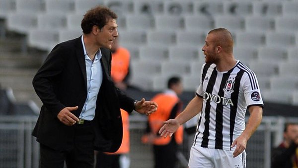 Slaven Bilic and Gokhan Tore during their time with Besiktas | Photo: Twitter 