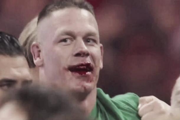 Cena has taken his share of knocks inside a WWE ring (image: bleacherreport.com)