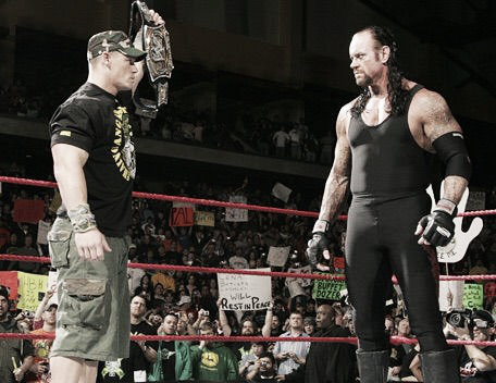 John Cena is expected to take on Taker' at WrestleMania 33 (image: aminoapps.com)