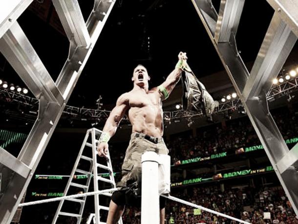 Cena became the new World Champion. Photo- Independent.co.uk