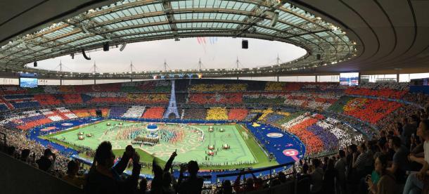 The stunning scenes during the opening ceremony (photo: Harinder Singh)