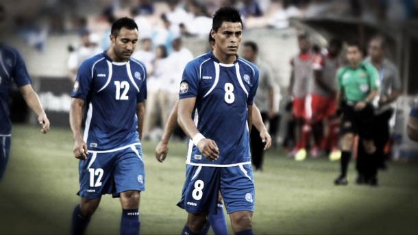 Darwin Cerén, jugador de El Salvador