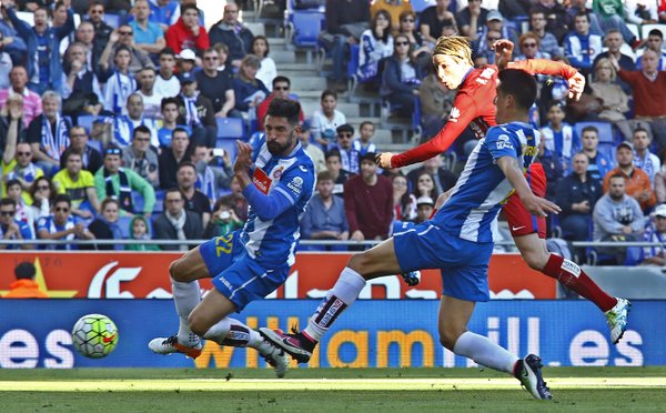 Il gol siglato da Torres che ha permesso all'Atletico di tornare in parità. Fonte: clubatleticodemadrid.com