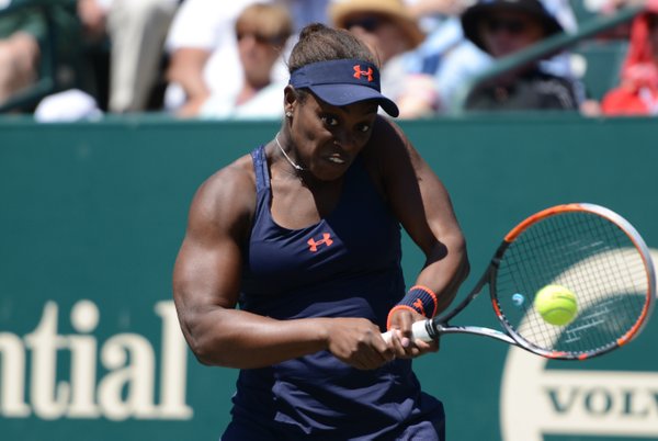 Stephens barely put a foot wrong in the first set | Photo: Christopher Levy