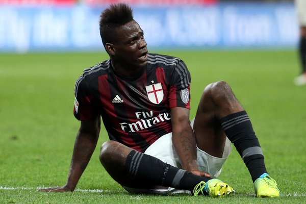 Milan - Juventus 1-2, Mario Balotelli. Gazzettaworld