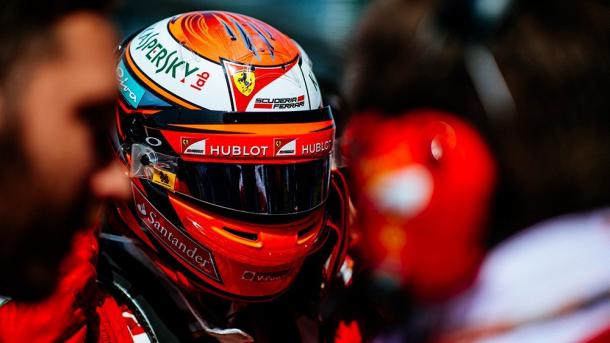 Räikkönen en el GP de China Scuderia Ferrari